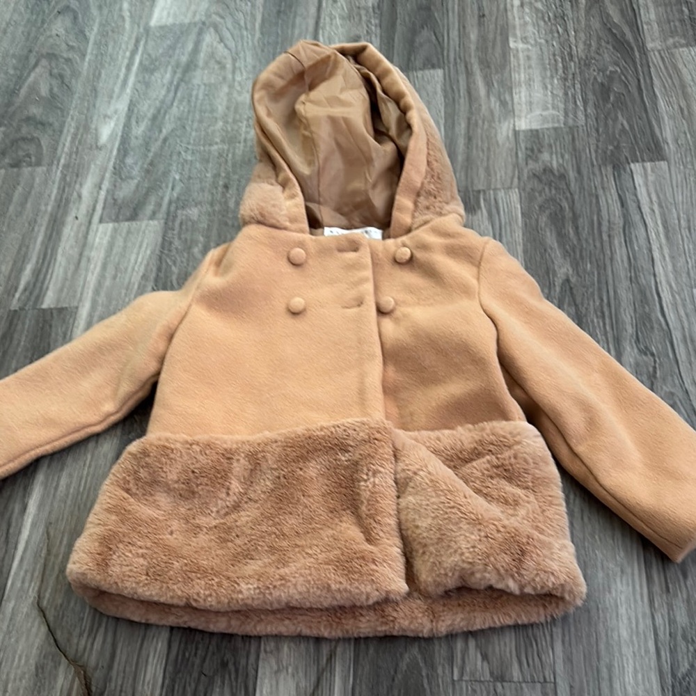 Max Studio Tan Puffer Jacket